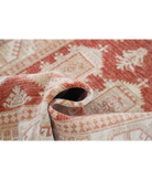 Hand Knotted Ziegler Wool Rug 4' 2" X 6' 0" 4' 2" X 6' 0" (127 X 183) / Rust / Ivory