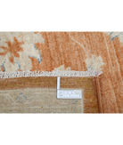 Hand Knotted Ziegler Wool Rug 9' 1" X 11' 9" 9' 1" X 11' 9" (277 X 358) / Orange / Ivory