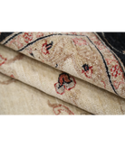Hand Knotted Ziegler Wool Rug 8' 2" X 9' 5" 8' 2" X 9' 5" (249 X 287) / Ivory / Black