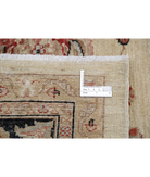 Hand Knotted Ziegler Wool Rug 8' 2" X 9' 5" 8' 2" X 9' 5" (249 X 287) / Ivory / Black