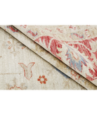 Hand Knotted Ziegler Wool Rug 8' 0" X 10' 10" 8' 0" X 10' 10" (244 X 330) / Ivory / Red