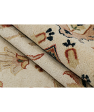 Hand Knotted Ziegler Wool Rug 9' 0" X 11' 11" 9' 0" X 11' 11" (274 X 363) / Ivory / Ivory