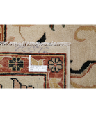 Hand Knotted Ziegler Wool Rug 9' 0" X 11' 11" 9' 0" X 11' 11" (274 X 363) / Ivory / Ivory