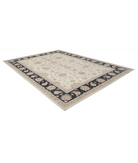 Hand Knotted Ziegler Wool Rug 8' 10" X 12' 0" 8' 10" X 12' 0" (269 X 366) / Ivory / Black