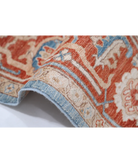 Hand Knotted Ziegler Wool Rug 7' 10" X 10' 2" 7' 10" X 10' 2" (239 X 310) / Blue / Red