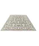 Hand Knotted Ziegler Wool Rug 7' 9" X 9' 0" 7' 9" X 9' 0" (236 X 274) / Brown / Ivory
