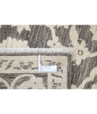 Hand Knotted Ziegler Wool Rug 7' 9" X 9' 0" 7' 9" X 9' 0" (236 X 274) / Brown / Ivory