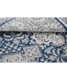 Hand Knotted Ziegler Wool Rug 3' 11" X 6' 6" 3' 11" X 6' 6" (119 X 198) / Blue / Ivory
