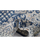 Hand Knotted Ziegler Wool Rug 3' 11" X 6' 6" 3' 11" X 6' 6" (119 X 198) / Blue / Ivory