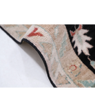 Hand Knotted Ziegler Wool Rug 8' 8" X 11' 9" 8' 8" X 11' 9" (264 X 358) / Black / Brown