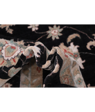 Hand Knotted Ziegler Wool Rug 8' 8" X 11' 9" 8' 8" X 11' 9" (264 X 358) / Black / Brown