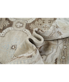 Hand Knotted Ziegler Wool Rug 8' 0" X 10' 9" 8' 0" X 10' 9" (244 X 328) / Ivory / Brown