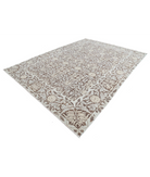 Hand Knotted Ziegler Wool Rug 8' 11" X 12' 3" 8' 11" X 12' 3" (272 X 373) / Brown / Ivory
