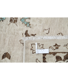 Hand Knotted Ziegler Wool Rug 7' 10" X 9' 7" 7' 10" X 9' 7" (239 X 292) / Ivory / Brown