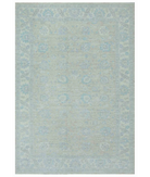 Hand Knotted Ziegler Wool Rug 6' 2" X 8' 11" 6' 2" X 8' 11" (188 X 272) / Taupe / Ivory