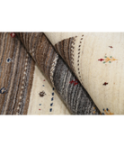 Hand Made Lori Wool Rug 6' 5" X 9' 8" 6' 5" X 9' 8" (196 X 295) / Ivory / Ivory