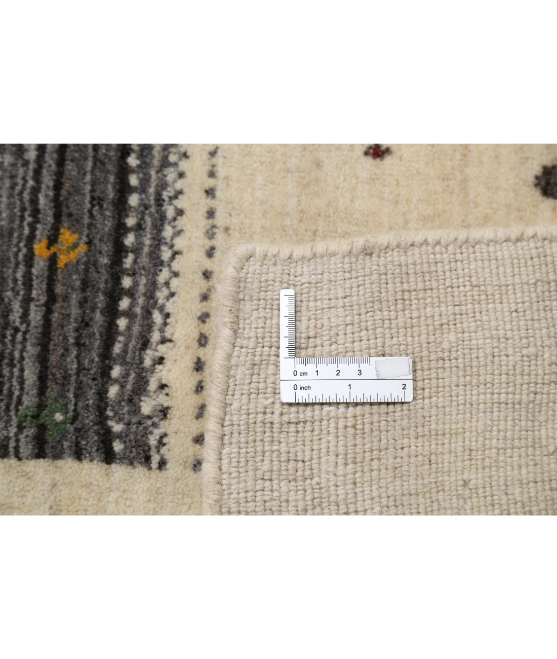 Hand Made Lori Wool Rug 6' 5" X 9' 8" 6' 5" X 9' 8" (196 X 295) / Ivory / Ivory