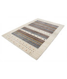 Hand Made Lori Wool Rug 5' 8" X 7' 10" 5' 8" X 7' 10" (173 X 239) / Ivory / Ivory