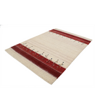 Hand Made Lori Wool Rug 5' 4" X 7' 6" 5' 4" X 7' 6" (162 X 229) / Ivory / Ivory