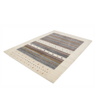 Hand Made Lori Wool Rug 5' 8" X 7' 10" 5' 8" X 7' 10" (173 X 239) / Ivory / Ivory