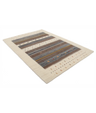 Hand Made Lori Wool Rug 5' 8" X 7' 10" 5' 8" X 7' 10" (173 X 239) / Ivory / Ivory