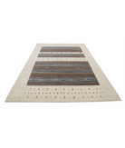 Hand Made Lori Wool Rug 6' 8" X 9' 10" 6' 8" X 9' 10" (203 X 300) / Ivory / Ivory
