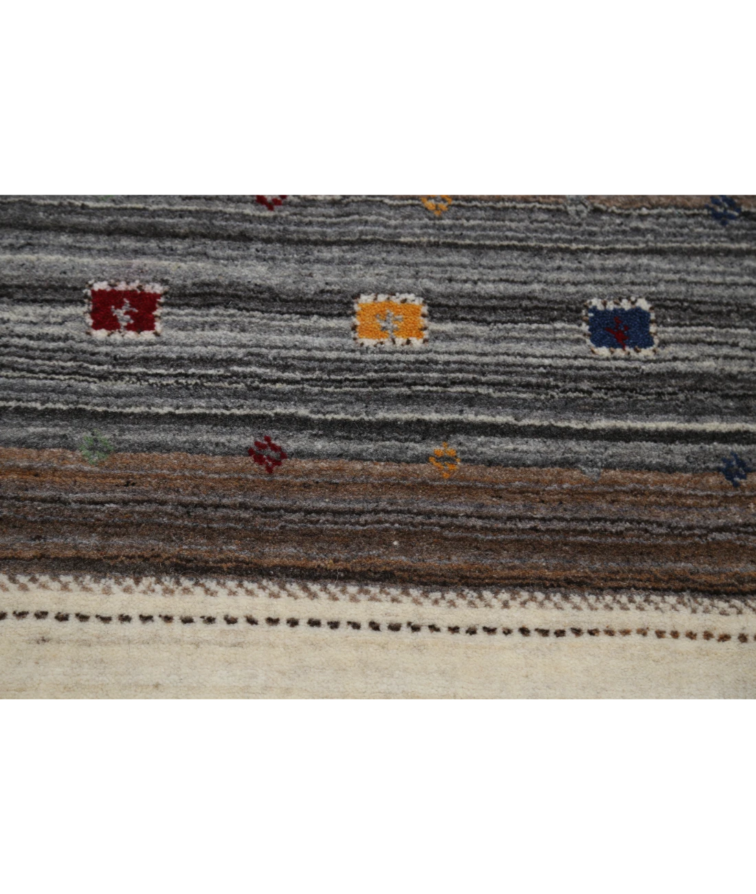 Hand Made Lori Wool Rug 6' 8" X 9' 10" 6' 8" X 9' 10" (203 X 300) / Ivory / Ivory