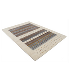 Hand Made Lori Wool Rug 5' 7" X 7' 11" 5' 7" X 7' 11" (170 X 241) / Ivory / Ivory