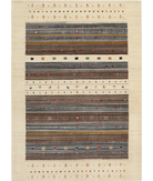 Hand Made Lori Wool Rug 5' 9" X 7' 11" 5' 9" X 7' 11" (175 X 241) / Ivory / Ivory