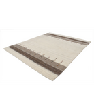 Hand Made Lori Wool Rug 8' 2" X 9' 8" 8' 2" X 9' 8" (249 X 295) / Ivory / Ivory