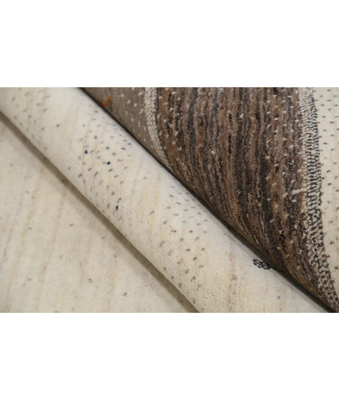 Hand Made Lori Wool Rug 8' 2" X 9' 8" 8' 2" X 9' 8" (249 X 295) / Ivory / Ivory