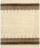 Hand Made Lori Wool Rug 8' 2" X 9' 8" 8' 2" X 9' 8" (249 X 295) / Ivory / Ivory