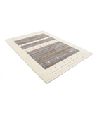 Hand Made Lori Wool Rug 5' 7" X 7' 10" 5' 7" X 7' 10" (170 X 239) / Ivory / Ivory