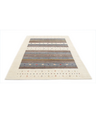 Hand Made Lori Wool Rug 5' 7" X 7' 10" 5' 7" X 7' 10" (170 X 239) / Ivory / Ivory