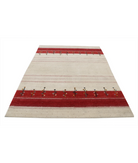 Hand Made Lori Wool Rug 5' 3" X 7' 5" 5' 3" X 7' 5" (160 X 226) / Ivory / Ivory