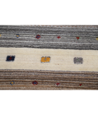 Hand Made Lori Wool Rug 6' 8" X 9' 9" 6' 8" X 9' 9" (203 X 297) / Ivory / Ivory
