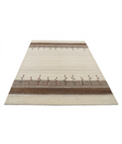 Hand Made Lori Wool Rug 5' 3" X 7' 4" 5' 3" X 7' 4" (160 X 223) / Ivory / Ivory