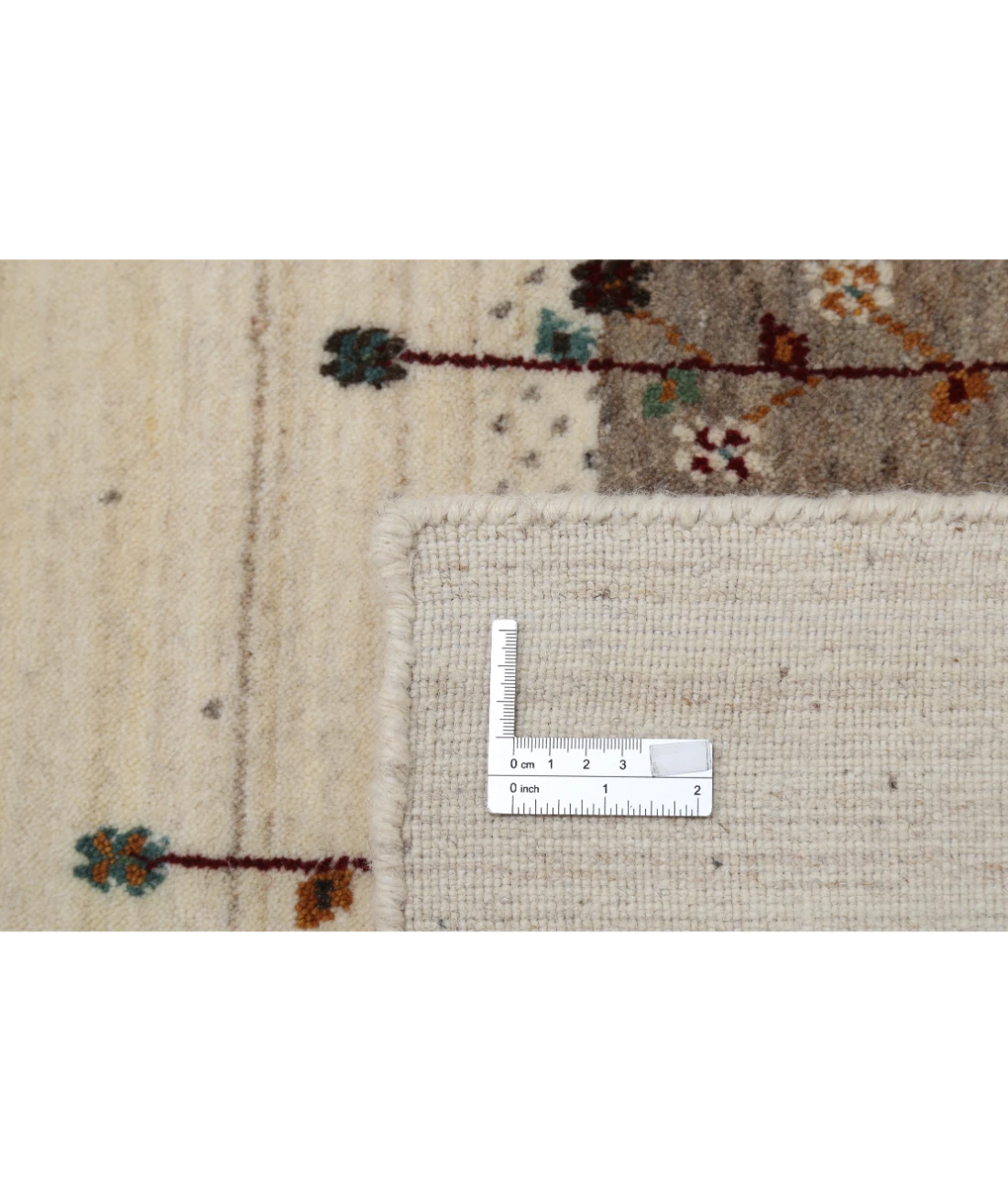Hand Made Lori Wool Rug 5' 3" X 7' 4" 5' 3" X 7' 4" (160 X 223) / Ivory / Ivory