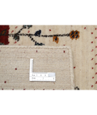 Hand Made Lori Wool Rug 4' 8" X 6' 6" 4' 8" X 6' 6" (142 X 198) / Ivory / Ivory