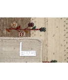 Hand Made Lori Wool Rug 4' 6" X 6' 3" 4' 6" X 6' 3" (137 X 191) / Ivory / Ivory