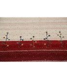 Hand Made Lori Wool Rug 5' 3" X 7' 6" 5' 3" X 7' 6" (160 X 229) / Ivory / Ivory