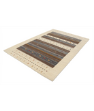 Hand Made Lori Wool Rug 5' 8" X 7' 10" 5' 8" X 7' 10" (173 X 239) / Ivory / Ivory
