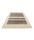 Hand Made Lori Wool Rug 5' 8" X 7' 10" 5' 8" X 7' 10" (173 X 239) / Ivory / Ivory