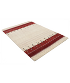 Hand Made Lori Wool Rug 4' 6" X 6' 6" 4' 6" X 6' 6" (137 X 198) / Ivory / Ivory
