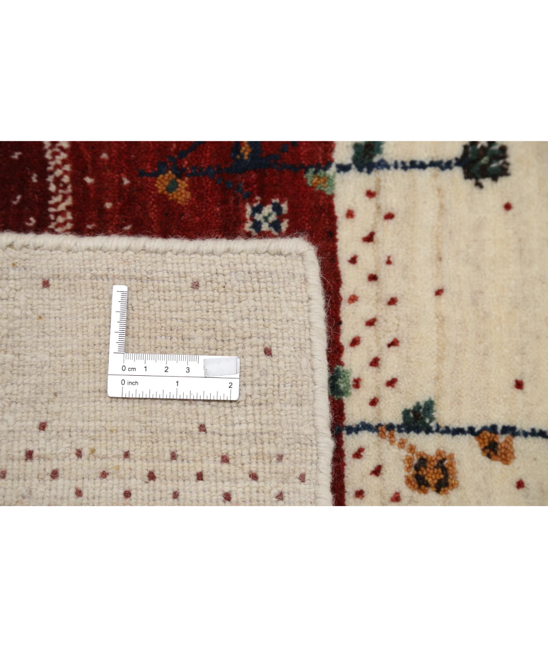 Hand Made Lori Wool Rug 4' 6" X 6' 6" 4' 6" X 6' 6" (137 X 198) / Ivory / Ivory