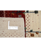 Hand Made Lori Wool Rug 4' 6" X 6' 6" 4' 6" X 6' 6" (137 X 198) / Ivory / Ivory