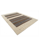 Hand Made Lori Wool Rug 8' 3" X 11' 5" 8' 3" X 11' 5" (251 X 348) / Ivory / Ivory