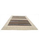 Hand Made Lori Wool Rug 8' 3" X 11' 5" 8' 3" X 11' 5" (251 X 348) / Ivory / Ivory