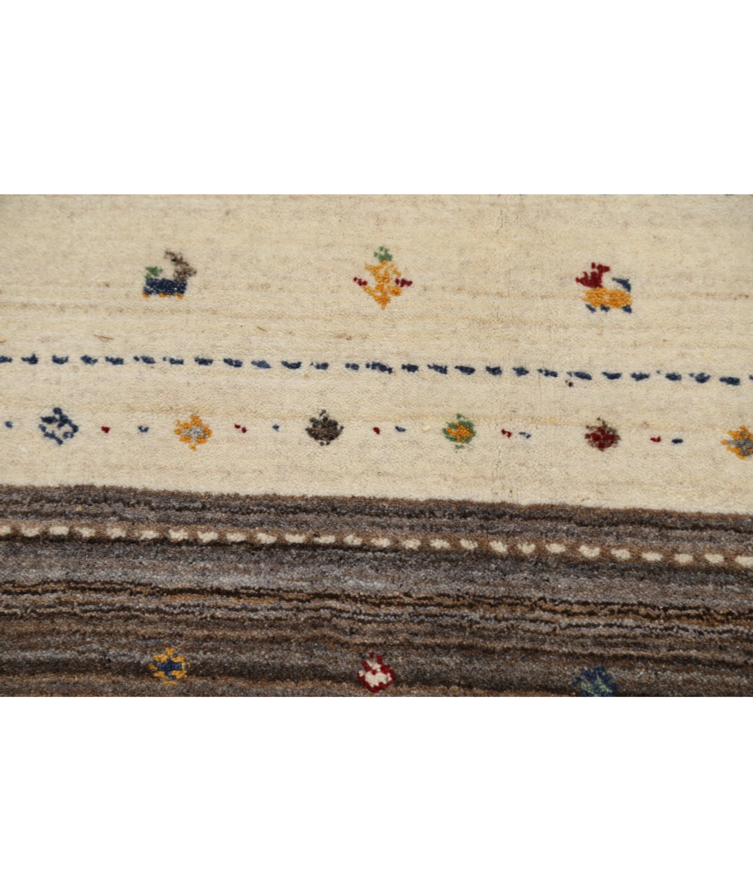 Hand Made Lori Wool Rug 8' 3" X 11' 5" 8' 3" X 11' 5" (251 X 348) / Ivory / Ivory