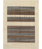 Hand Made Lori Wool Rug 8' 3" X 11' 5" 8' 3" X 11' 5" (251 X 348) / Ivory / Ivory